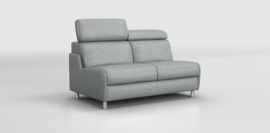 Vobarno - 2 seater sofa bed without armrest
